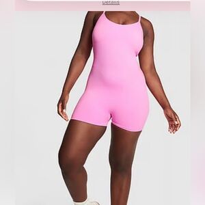 Victoria's Secret Pink Romper Bodysuit